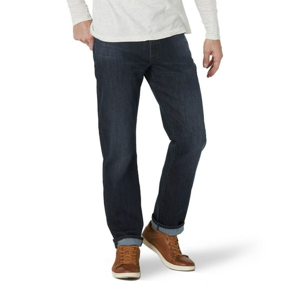Men's Lee® Extreme Motion MVP Athletic-Fit Tapered-Leg Jeans Color: Executive Size: 42X30