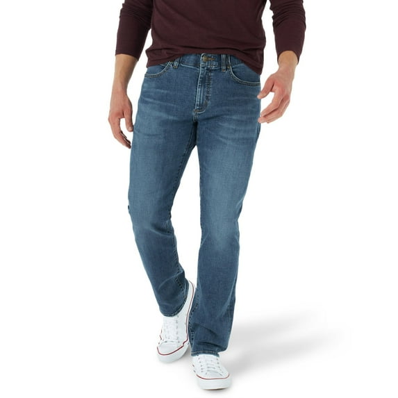 Men's Lee® Extreme Motion MVP Athletic-Fit Tapered-Leg Jeans Color: Nico Size: 32X32