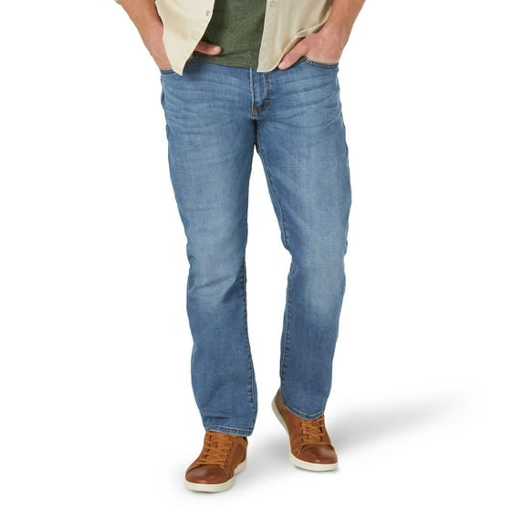 Men's Lee® Extreme Motion MVP Athletic-Fit Tapered-Leg Jeans Color: Pacific Size: 34X30