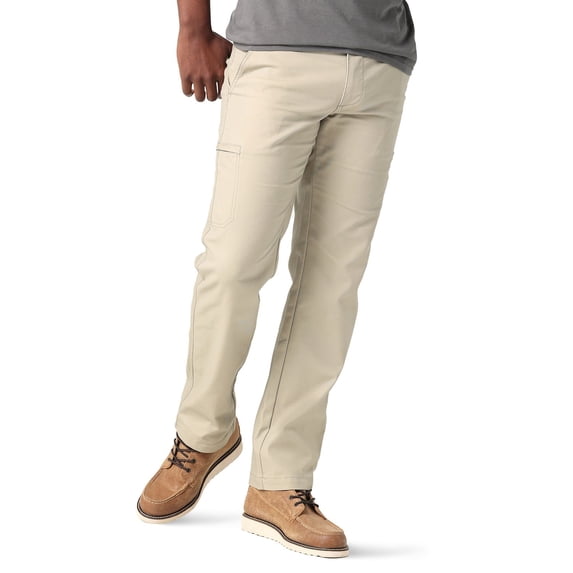 Men's Lee® Extreme Motion MVP Canvas Cargo Pants Color: Kc Khaki Size: 36X29