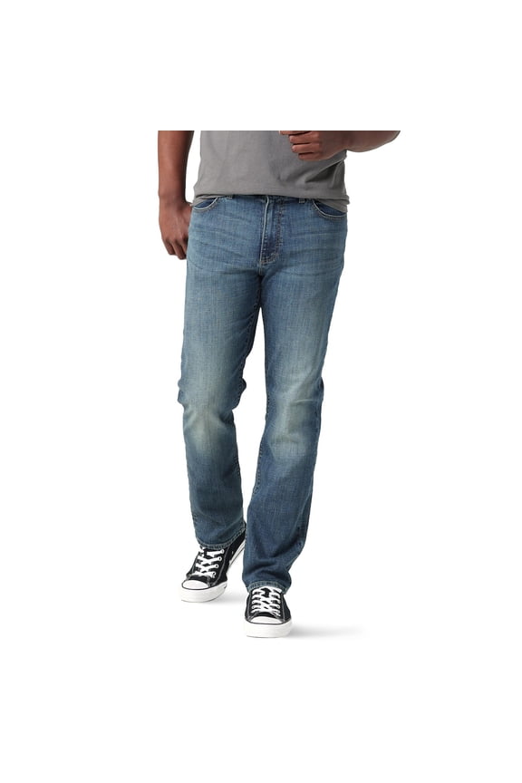 Men's Lee Extreme-Motion MVP Relaxed-Fit Jeans Color: Cortez Size: 38X29