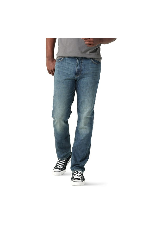 Men's Lee Extreme-Motion MVP Relaxed-Fit Jeans Color: Cortez Size: 38X30