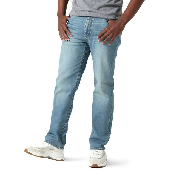 Men's Lee Extreme-Motion MVP Relaxed-Fit Jeans Color: Knox Size: 36X30