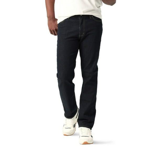 Men's Lee Extreme-Motion MVP Relaxed-Fit Jeans Color: Rinse Size: 40X32