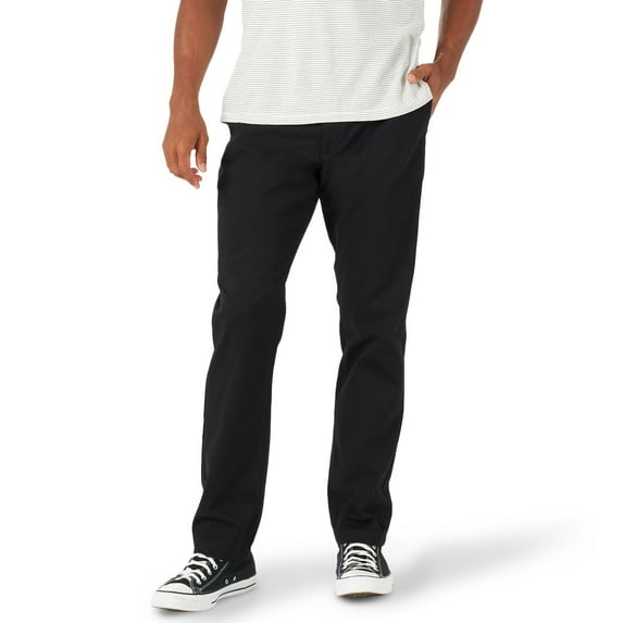 Men's Lee® Extreme Motion MVP Relaxed Fit Pants Color: Black Size: 36X29