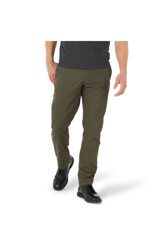 Men's Lee® Extreme Motion MVP Relaxed Fit Pants Color: Forest Size: 34X32