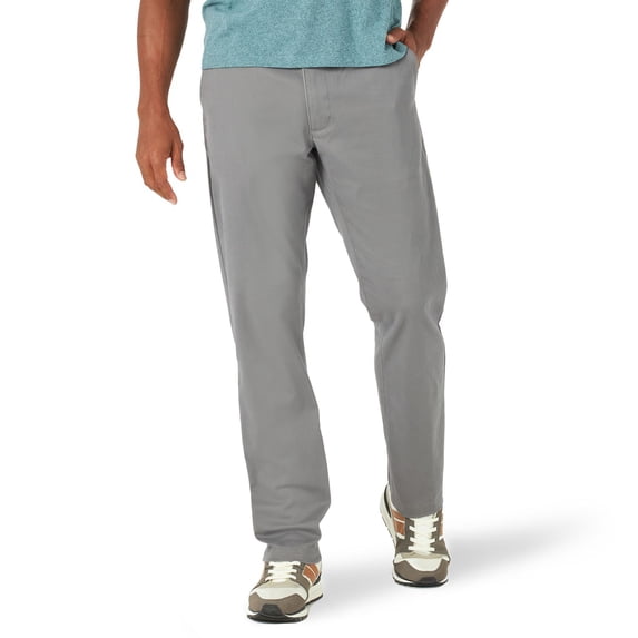 Men's Lee Extreme Motion MVP Relaxed Fit Pants Color: Gravel Size: 32X30