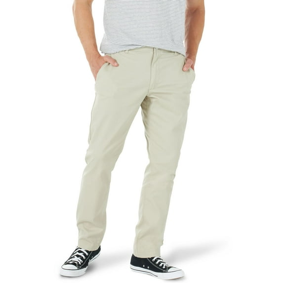 Men's Lee® Extreme Motion MVP Relaxed Fit Pants Color: Salina Stone Size: 34X32