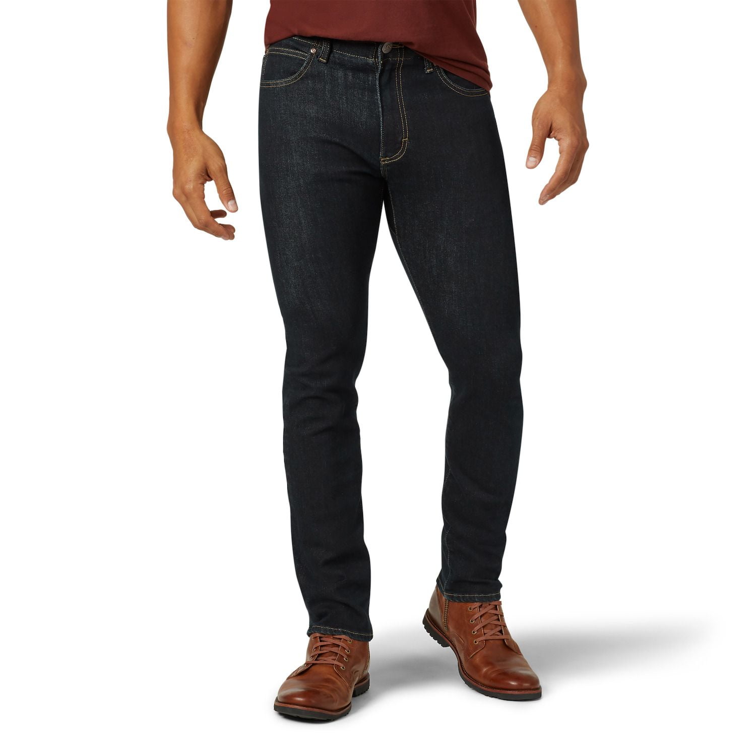 Men's Lee® Extreme Motion MVP Slim-Fit Jeans Color: Rinse Size: 33X32 ...