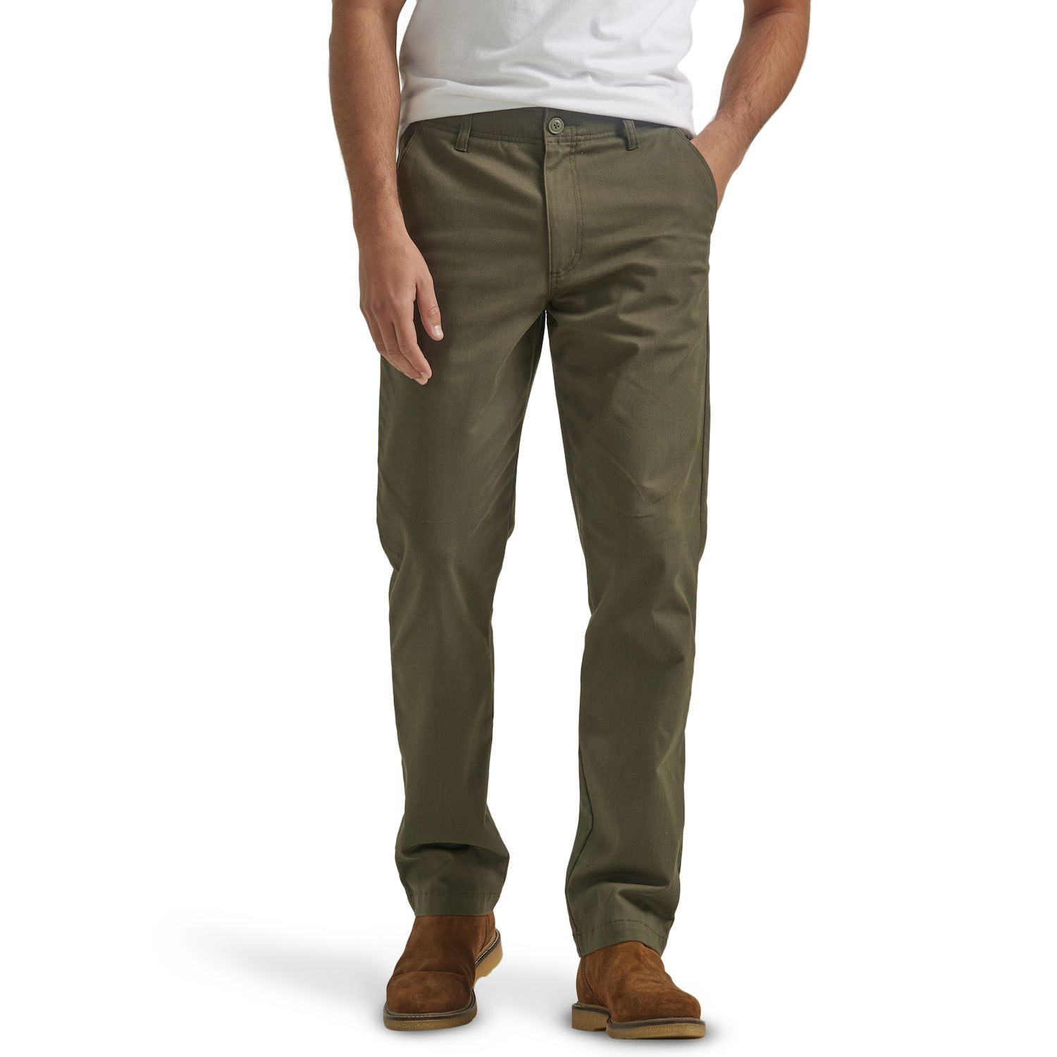Men's Lee® Extreme Motion MVP Slim Fit Pants Color: Forest Size: 38X30 ...