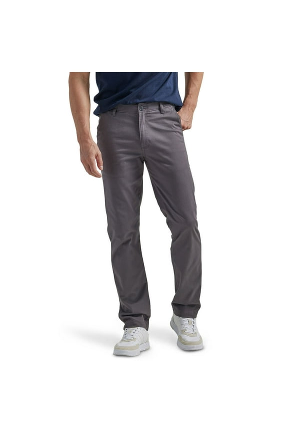 Men's Lee® Extreme Motion MVP Slim Fit Pants Color: Painter Gray Size: 33X32