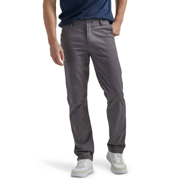 Men's Lee® Extreme Motion MVP Slim Fit Pants Color: Painter Gray Size: 34X29