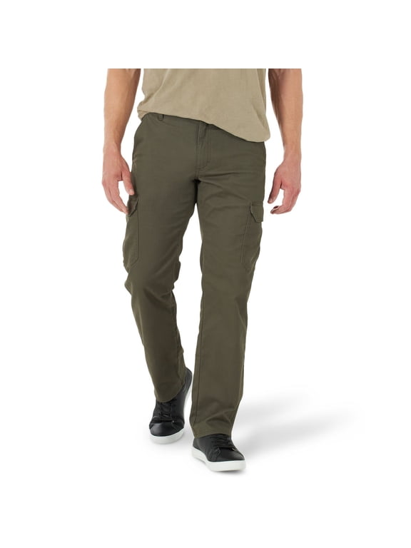Men's Lee® Extreme Motion MVP Straight Fit Cargo Pants Color: Forest Size: 40X29