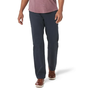 Men's Lee® Extreme Motion MVP Straight Fit Pants Color: Navy Size: 42X32