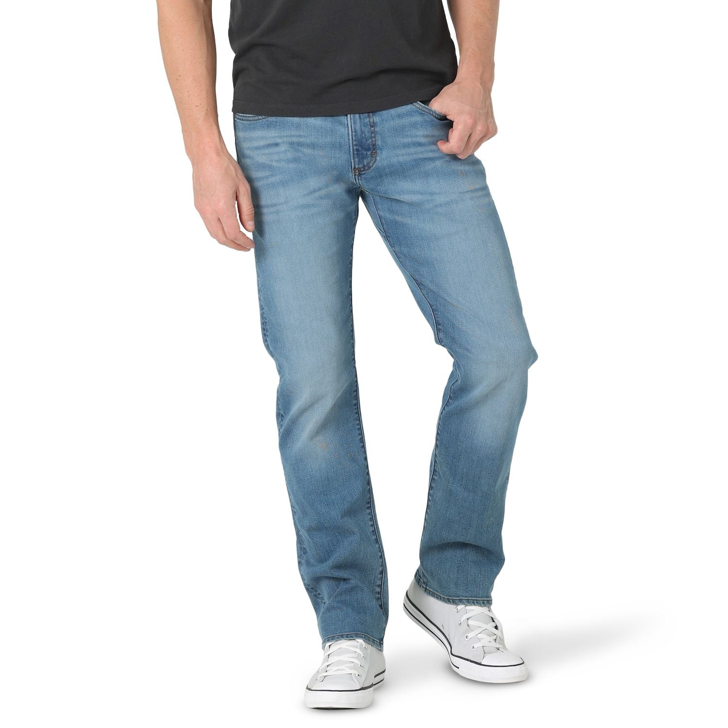 Lee Jeans Extreme Motion Mvp Straight Fit Tapered Jeans In Blue For Men - Foto 7