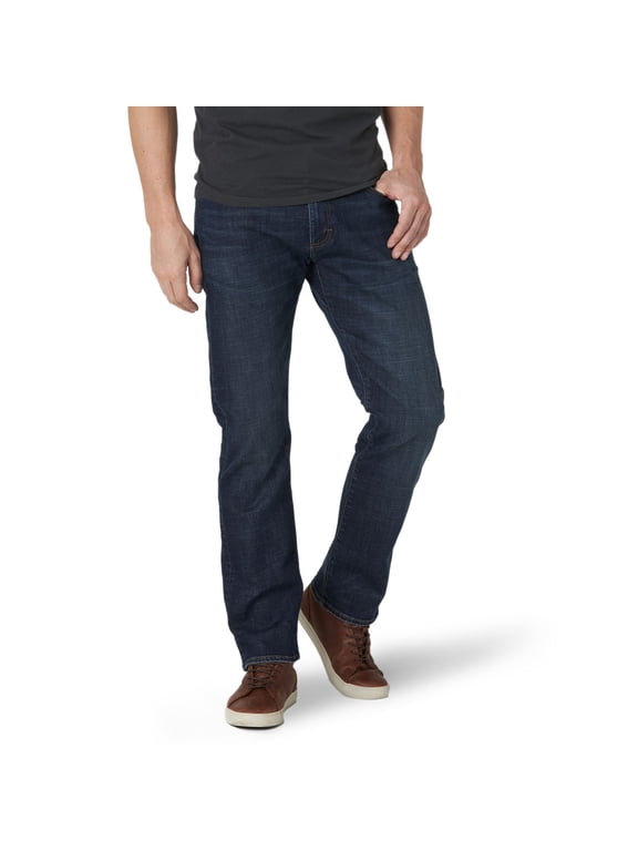 Men's Lee® Extreme Motion MVP Straight-Leg Slim-Fit Jeans Color: Cobra Size: 42X32