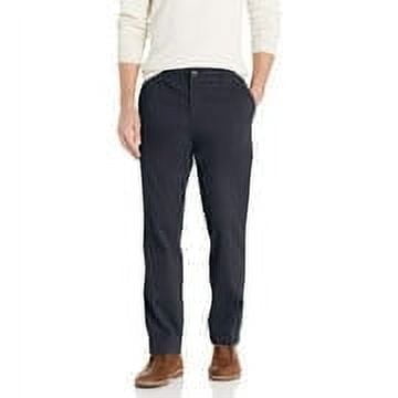 Men's Lee® Extreme Motion Relaxed Fit Flat Front Pants Color: Navy Size: 40X34