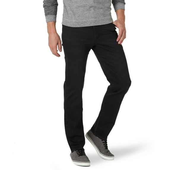 Men's Lee MVP Regular-Fit Jeans Color: Vintage Black Size: 38X30