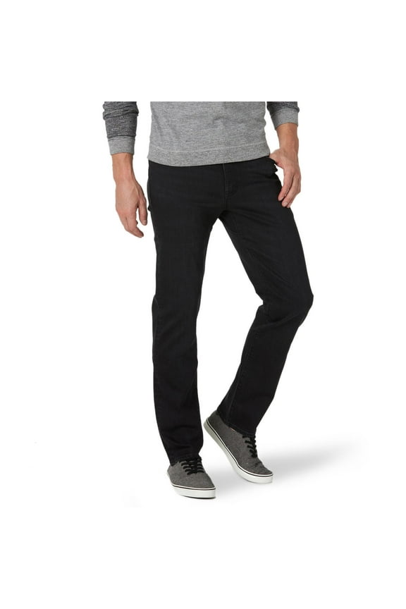 Men's Lee MVP Regular-Fit Jeans Color: Vintage Black Size: 38X32