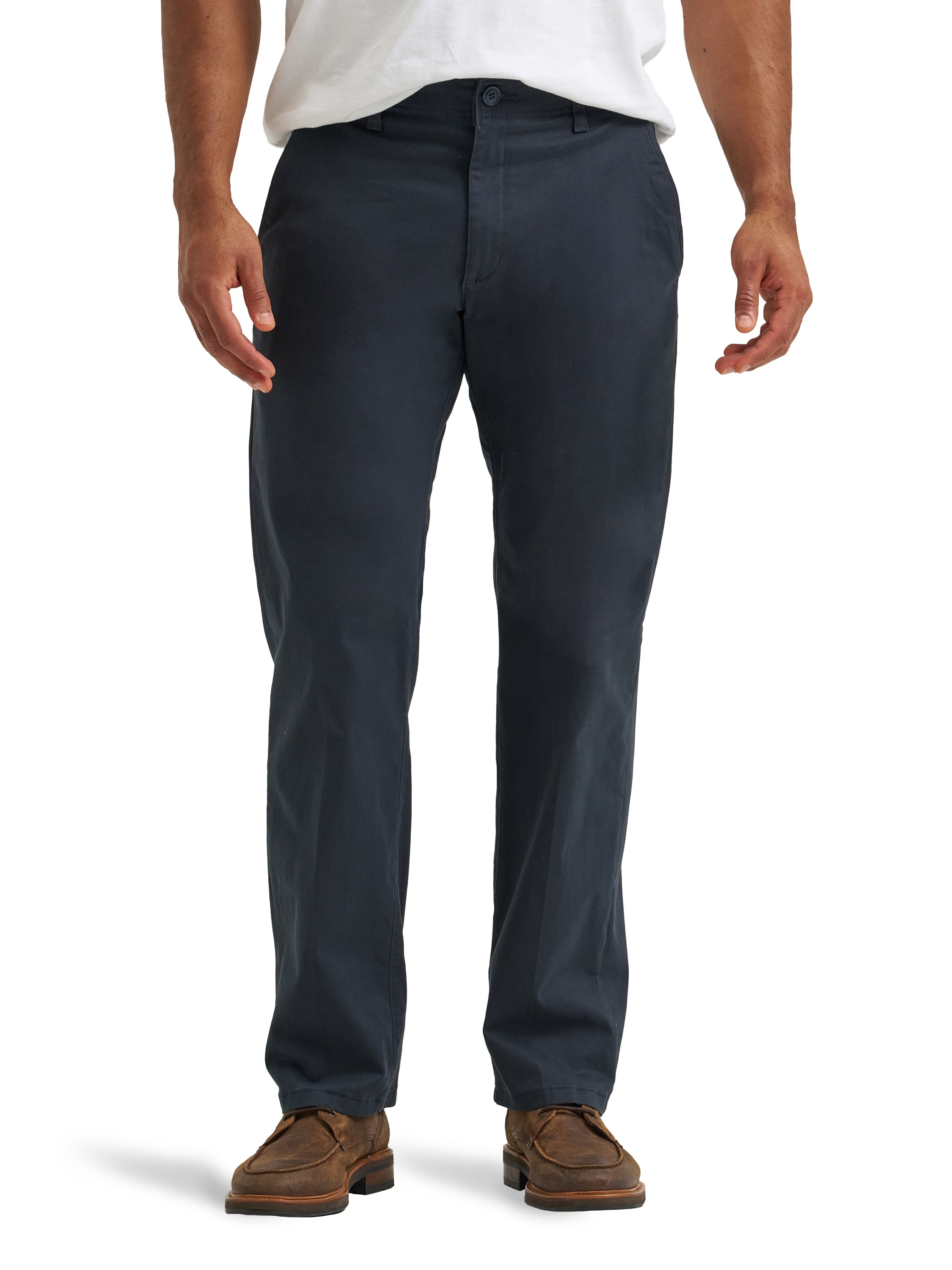 Lee Men's Extreme Comfort Flat Front Pant - Walmart.com