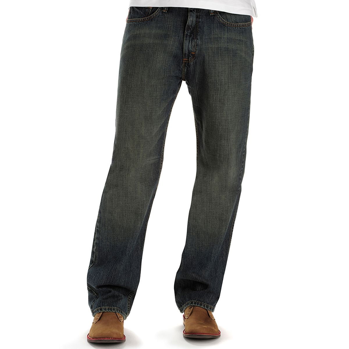 Jean Rounds Men's Lee Premium Select Relaxed Straight Leg Jeans Round Midnight ...
