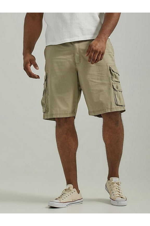 Men's Lee Wyoming Cargo Short (Big & Tall) in Khaki