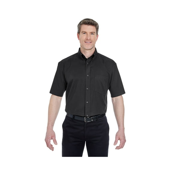 Men's Left Chest Pocket Button-Down Collar Shirt, Style 8977