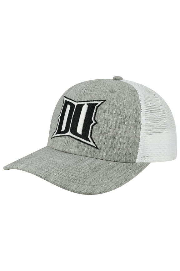 Men's Legacy Athletic Heather Gray/White Drexel Dragons The Champ Trucker Snapback Hat