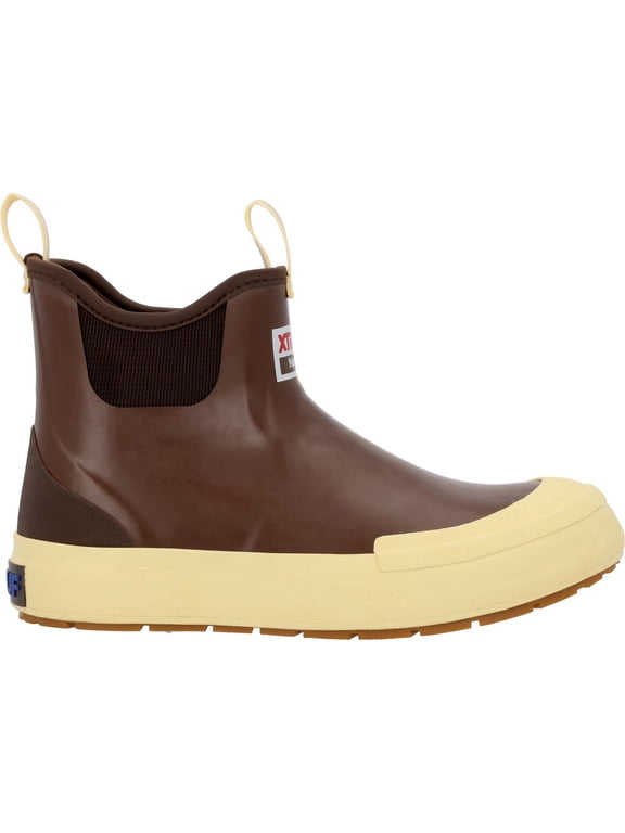 Men's Legacy Elevate Ankle Deck Boot, Legacy Dark Brown, Size 7(M)
