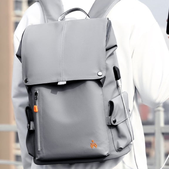 Men's Leisure Travel Multi-functional Computer Backpack,Large Black