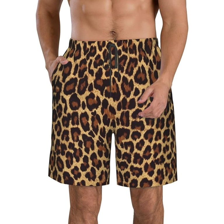 Cheetah print mens bathing suit online