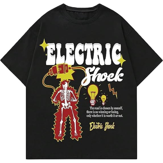 Men's Letter Beach Graphic Tee Top Drop Shoulder Short Sleeve Summer T Shirt