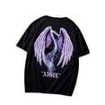 thumbnail image 1 of Men's Letter Graphic Tees Casual Printed Short Sleeve T Shirts Crew Neck Summer Oversize Shirts Tops for Guys, 1 of 5