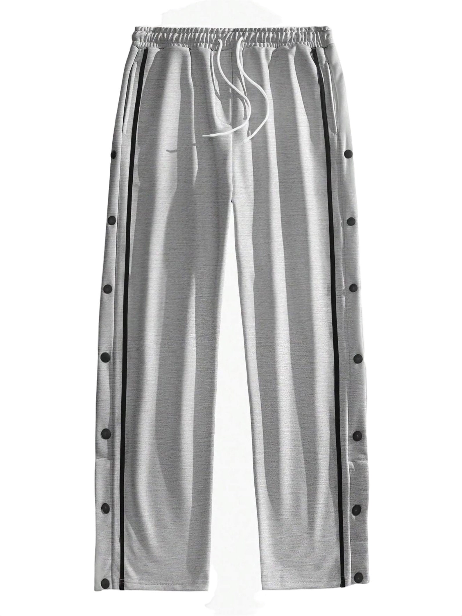 Rhinestone Letter Straight-Leg Sweatpants