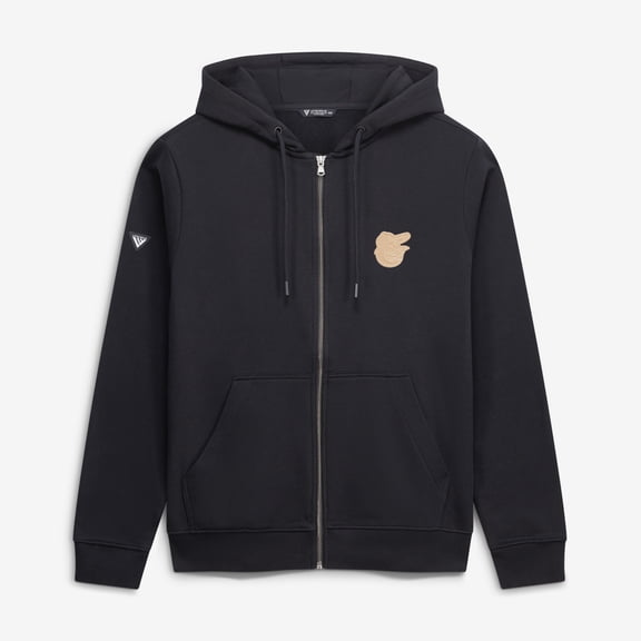 Men's Levelwear  Black Baltimore Orioles Podium Full-Zip Hoodie