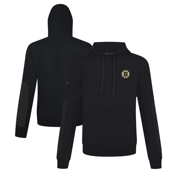 Men's Levelwear Black Boston Bruins Bombay Pullover Hoodie