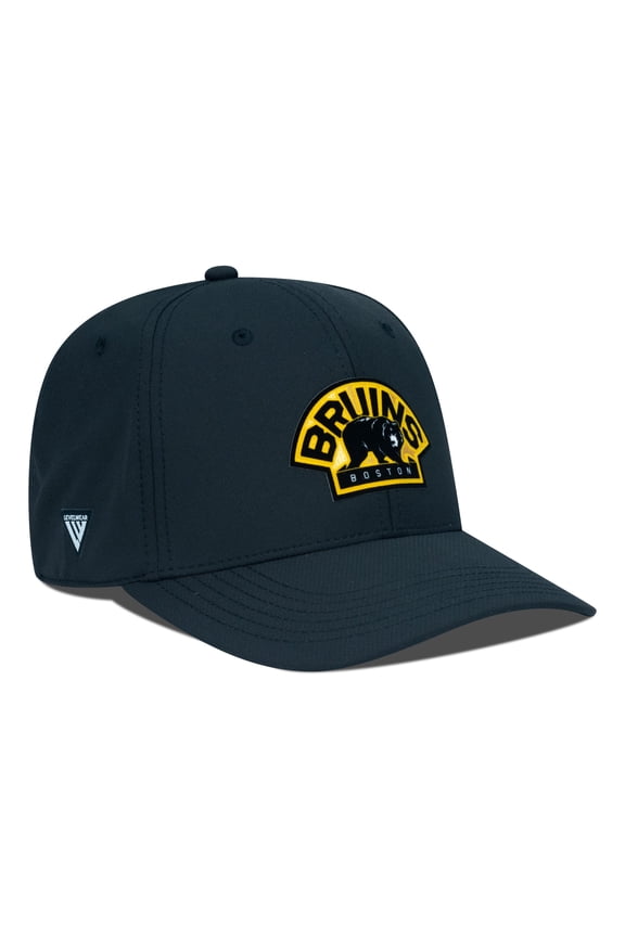 Men's Levelwear Black Boston Bruins Rise Skylight Flex Hat
