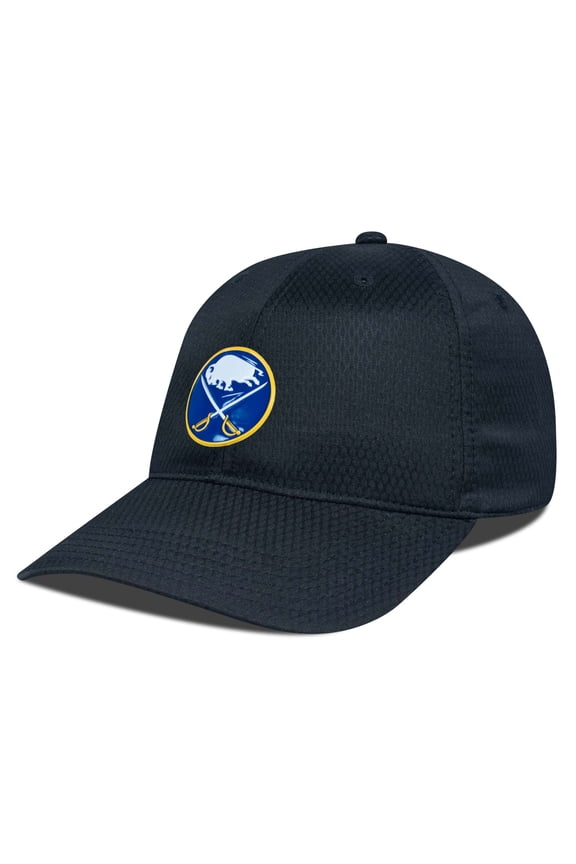 Men's Levelwear Black Buffalo Sabres Matrix Adjustable Hat