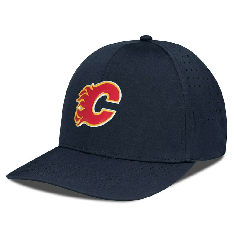 Men s Levelwear Black Calgary Flames Zeta Flex Hat Walmart