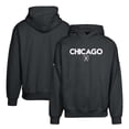 thumbnail image 1 of Men's Levelwear Black Chicago Blackhawks Contact City Capsule Pullover Hoodie, 1 of 3