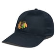 thumbnail image 1 of Men's Levelwear Black Chicago Blackhawks Matrix Adjustable Hat, 1 of 4