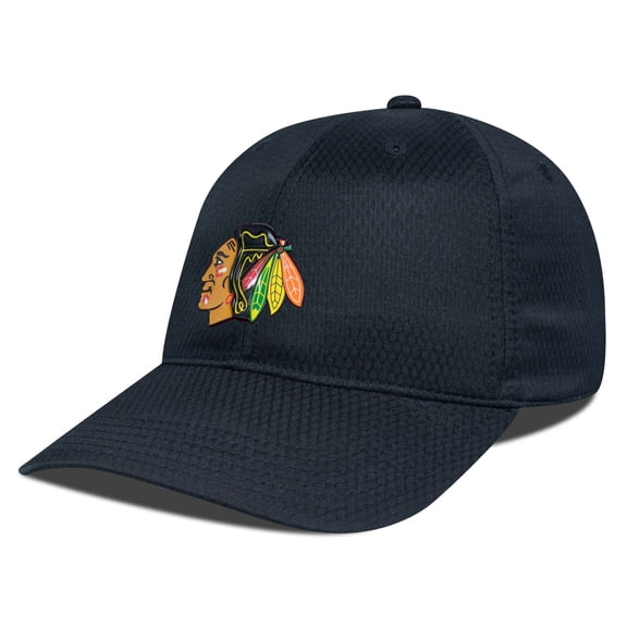 Men's Levelwear Black Chicago Blackhawks Matrix Adjustable Hat