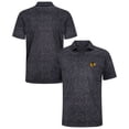 thumbnail image 1 of Men's Levelwear Black Chicago Blackhawks Speckle Polo, 1 of 3