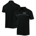thumbnail image 1 of Men's Levelwear Black Chicago Cubs Sector Raglan Polo, 1 of 4