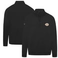 thumbnail image 1 of Men's Levelwear Black Cincinnati Reds Murray Quarter-Zip Sweatshirt, 1 of 4