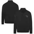 thumbnail image 1 of Men's Levelwear Black Cleveland Guardians Murray Nightfall Quarter-Zip Top, 1 of 3