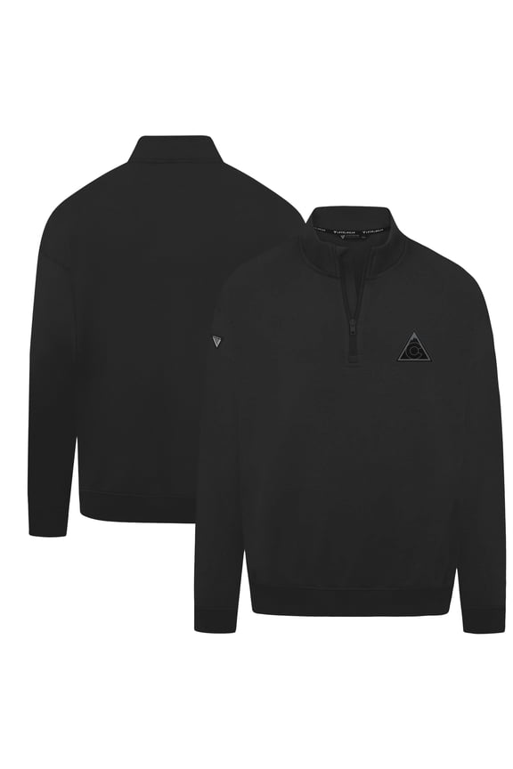 Men's Levelwear Black Colorado Avalanche Murray Nightfall Quarter-Zip Jacket