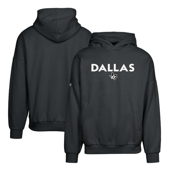 Men's Levelwear Black Dallas Stars Contact City Capsule Pullover Hoodie