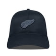 thumbnail image 1 of Men's Levelwear Black Detroit Red Wings Matrix Nightfall Blackout Patch Unstructured Adjustable Hat, 1 of 1