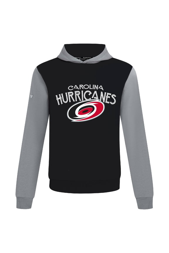 Men's Levelwear Black/Gray Carolina Hurricanes Ultimate Mission Pullover Hoodie
